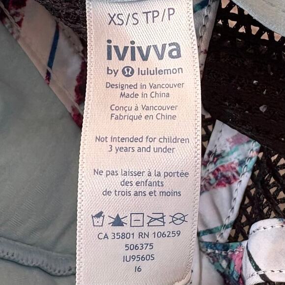 IVIVVA LULULEMON Youth Hat Multi-Color XS/S Activewear Athleisure Golf Beachy - Picture 6 of 10